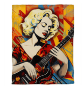 Matching Towel for Sing Love Guitar Duvet Set